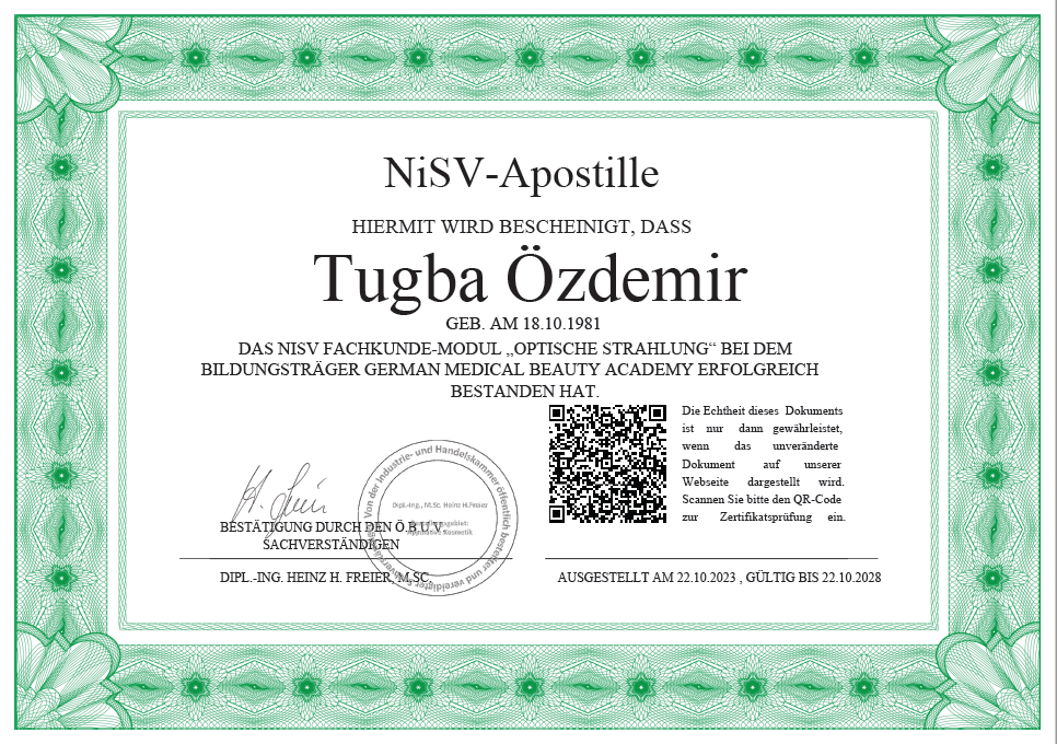 Zertifikat 01 Tugba Özdemir